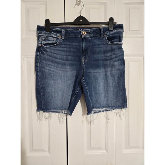 Edgely size 16 women's mid rise cut off shorts - Picture 1 of 12